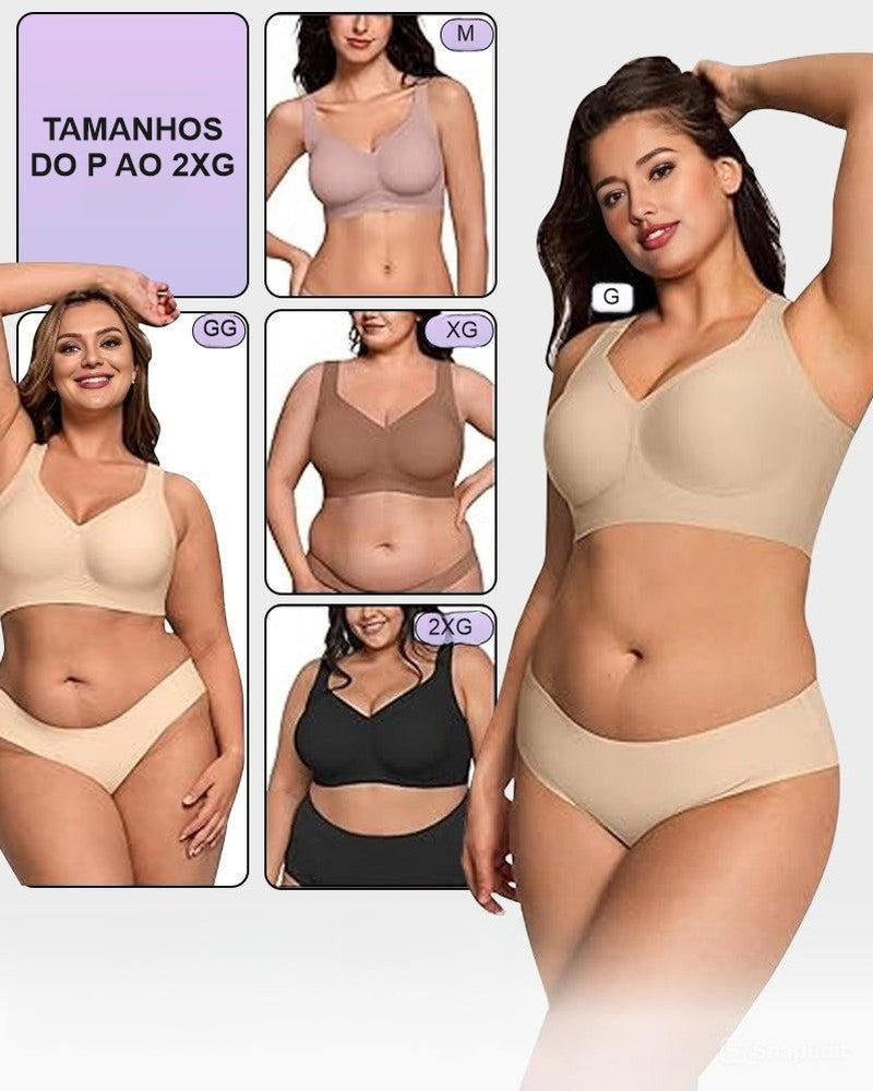 Kit 3 Sutiãs Modelador BelleForma — Videtare
